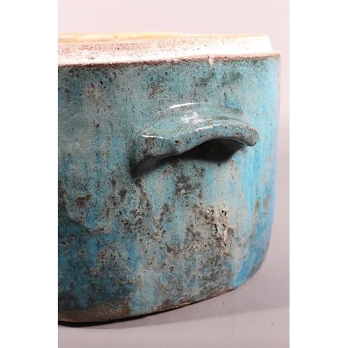 42 - Denise Kate Wren (Australian/British 1891-1979) for Oxshott Pottery, a large pottery bread bin with ... 