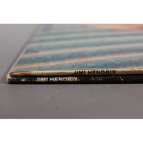 556 - Jimi Hendrix Band of Gypsys on stereo Track Super 2406 002, puppet front sleeve and Cry of Love with... 