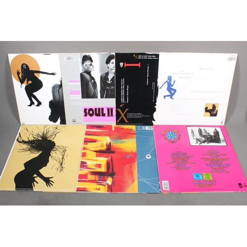 467 - Soul II Soul vinyl records to include Club Classics Vol.One, 12'' 4 track Keep on Movin, Back to Lif... 
