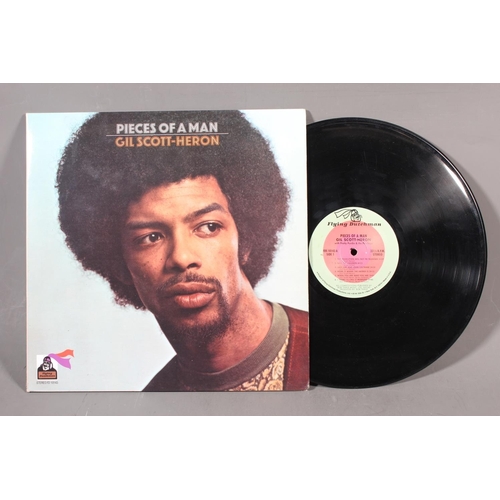 Gil Scott-Heron Pieces of a Man vinyl album with gatefold sleeve
