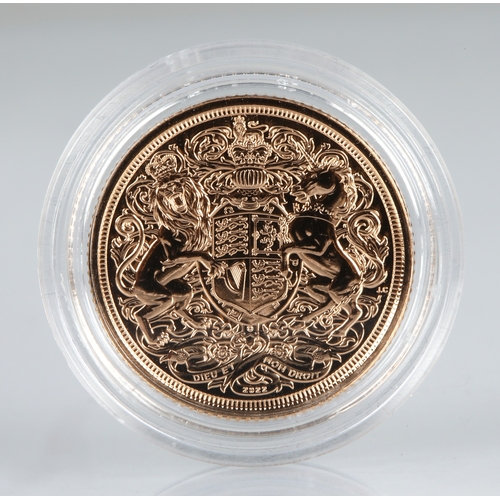 48 - Charles III gold proof sovereign 2022.*Please note that this lot will only be available to view onli... 