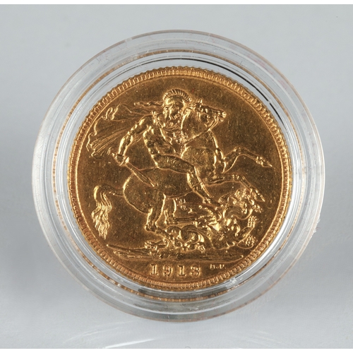 59 - Edward VII gold sovereign 1913.*Please note that this lot will only be available to view online and ... 