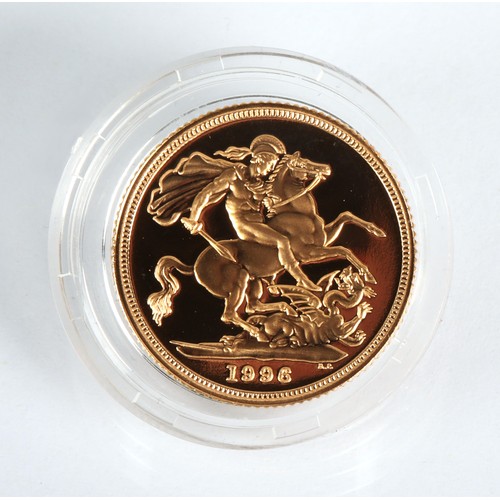 53 - Gold sovereign 1996.*Please note that this lot will only be available to view online and the winning... 