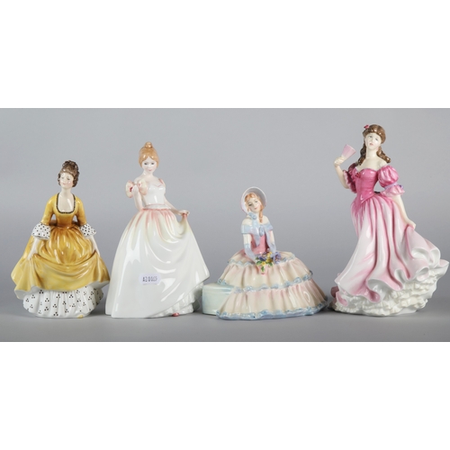 6 - Four Royal Doulton figures to include 'Lauren' HN 3975, 'Gift of Love' HN 3427, 'Daydreams' HN 1731,... 