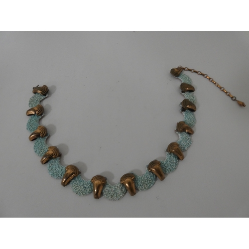 Victorian-style scroll mourning brooch containing a lock of hair ...