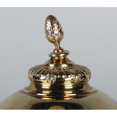 100 - 9ct gold two handled cup and cover of late 18th century style, The Dairy Shorthorn Association 1926 ... 