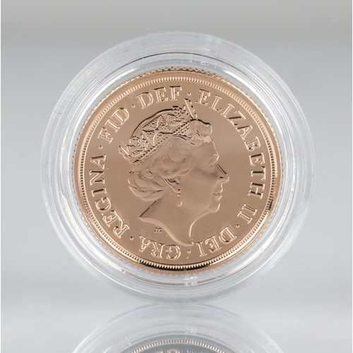 43 - Gold proof sovereign 2022.*Please note that this lot will only be available to view online and the w... 