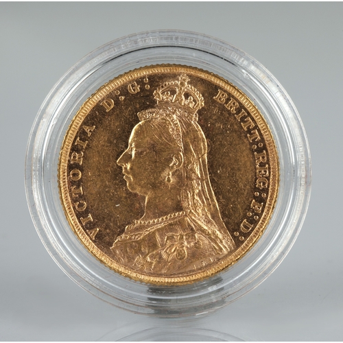 46 - Victorian gold sovereign 1890.*Please note that this lot will only be available to view online and t... 