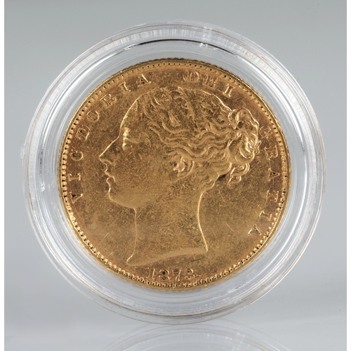 47 - Victorian gold sovereign 1873 (young head).*Please note that this lot will only be available to view... 