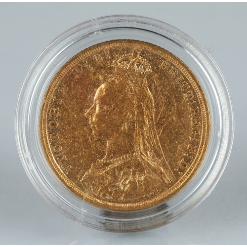 56 - Victorian gold sovereign 1890.*Please note that this lot will only be available to view online and t... 