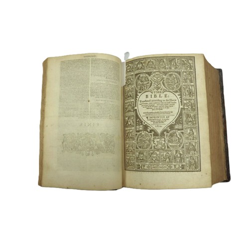 93 - GENEVA (BREECHES) BIBLE, PRAYER BOOK & PSALTER.  The Booke of Common Prayer with the Psalter or ... 