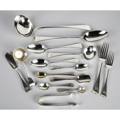 171 - Victorian Scottish silver canteen of cutlery Edinburgh 1885 by Mappin & Webb, to include twelve ... 
