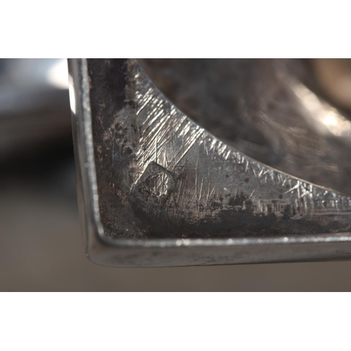 80 - Pair of Georgian silver table salts of boat form by John Emes, London 1800, 240g gross. (2)