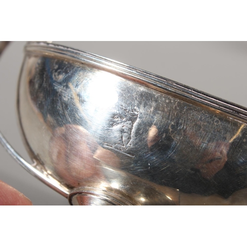 80 - Pair of Georgian silver table salts of boat form by John Emes, London 1800, 240g gross. (2)