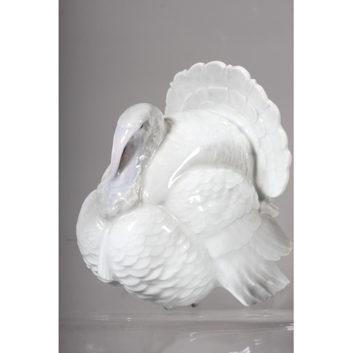 135 - Heubach models of a turkey and a dog and another similar dog model.  (3)