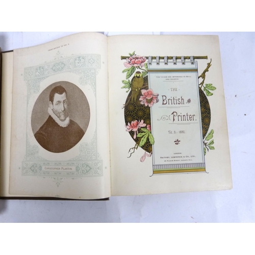 4 - PLOMER HENRY R.&nbsp;&nbsp;English Printers' Ornaments. Ltd. ed. 500. Frontis & plates. Quarto. ... 