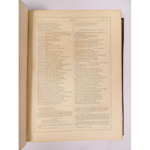 26 - KNIGHT CHARLES (Ed).&nbsp; The Works of Shakspere, Imperial Edition. 2 vols. Eng. frontis, plates &a... 