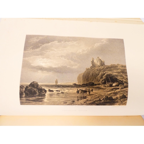 34 - LAWSON JOHN PARKER.  Scotland Delineated, A Series Of Views. Litho title & good tinted litho pla... 