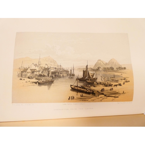 34 - LAWSON JOHN PARKER.  Scotland Delineated, A Series Of Views. Litho title & good tinted litho pla... 