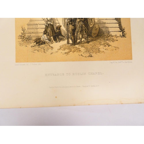 34 - LAWSON JOHN PARKER.  Scotland Delineated, A Series Of Views. Litho title & good tinted litho pla... 
