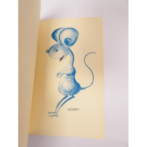 36 - SELIGMAN OLIVER.  Hoppy In Quest Of Fortune. Initials in red & col. text illus. Limp maroon leat... 