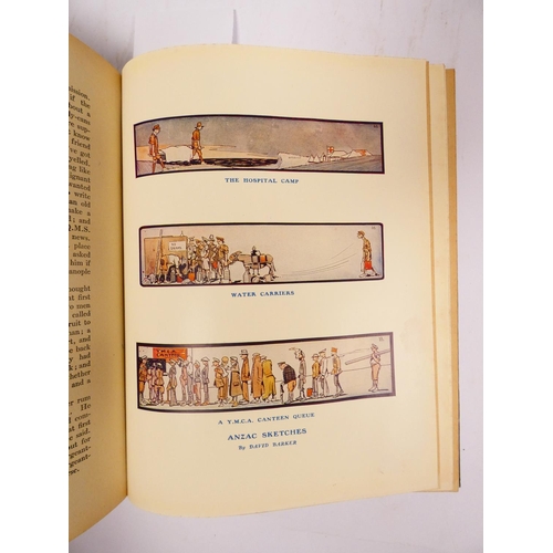 37 - The Anzac Book, Written & Illustrated in Gallipoli by the Men of Anzac. Many illus. Quarto. Orig... 
