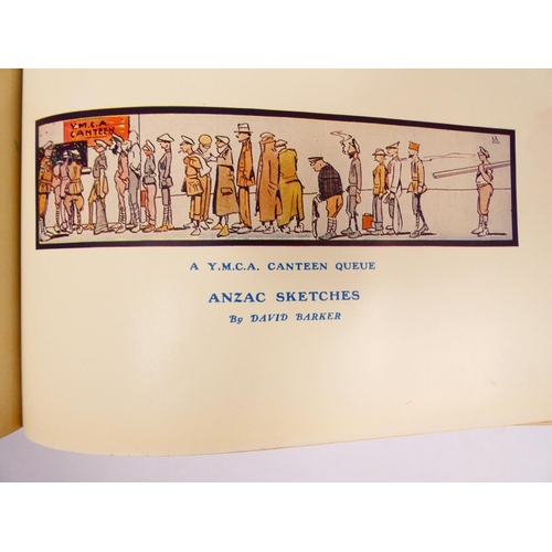 37 - The Anzac Book, Written & Illustrated in Gallipoli by the Men of Anzac. Many illus. Quarto. Orig... 