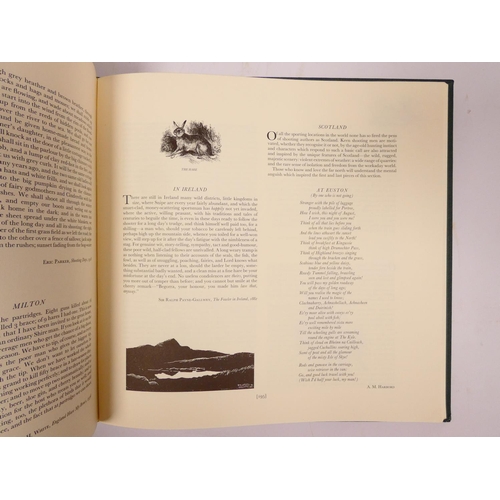 40 - MARCHINGTON JOHN.&nbsp;&nbsp;A Portrait of Shooting. Ltd. ed. 536/1100. Col. plates & wood eng. ... 