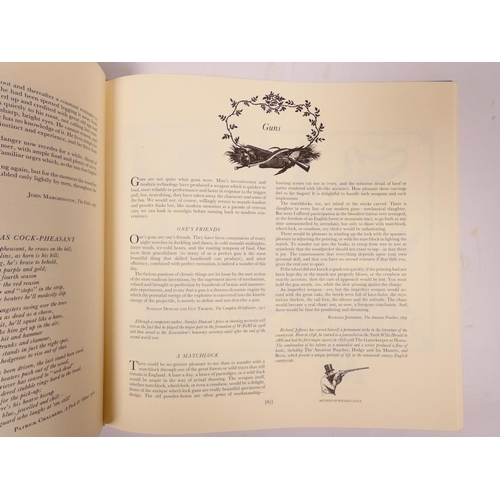 40 - MARCHINGTON JOHN.&nbsp;&nbsp;A Portrait of Shooting. Ltd. ed. 536/1100. Col. plates & wood eng. ... 