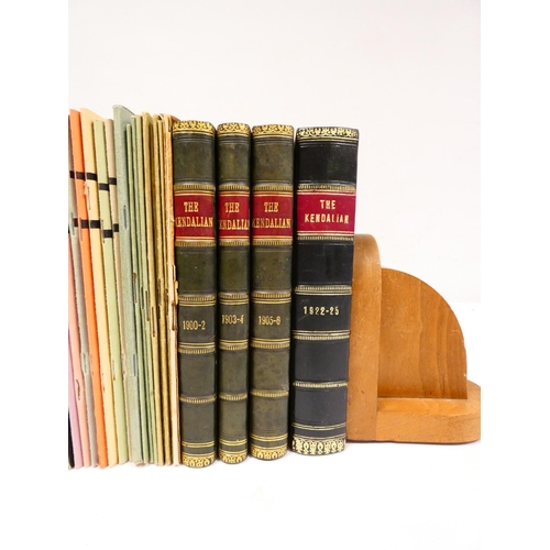 44 - Cumbria School Magazines.&nbsp;&nbsp;The Kendalian (Kendal Grammar School) for the years 1900-1906 &... 
