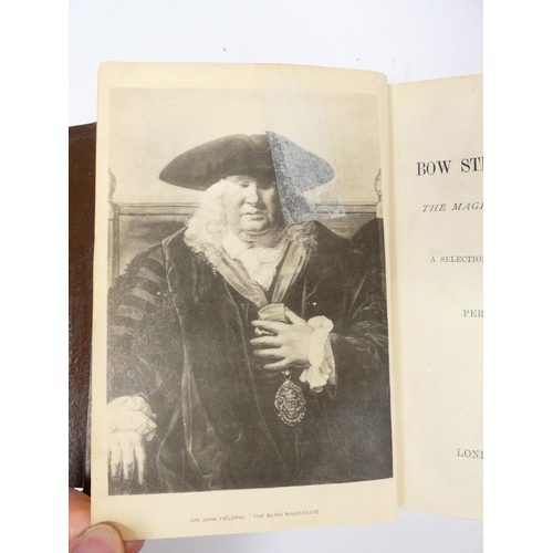 51 - FITZGERALD PERCY.&nbsp;&nbsp;Chronicles of Bow Street Police-Office With An Account of the Magistrat... 