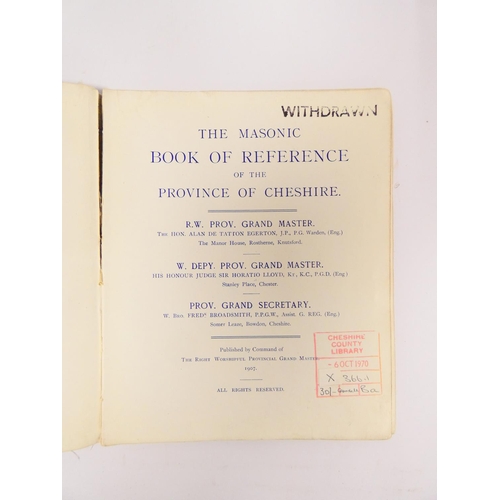 52 - ANDERSON JAMES.&nbsp;&nbsp;History Of Freemasonry. Defective copy with fragment only of title. Fldg.... 