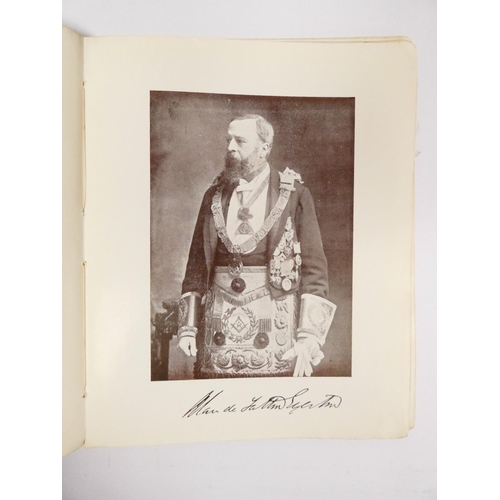 52 - ANDERSON JAMES.&nbsp;&nbsp;History Of Freemasonry. Defective copy with fragment only of title. Fldg.... 
