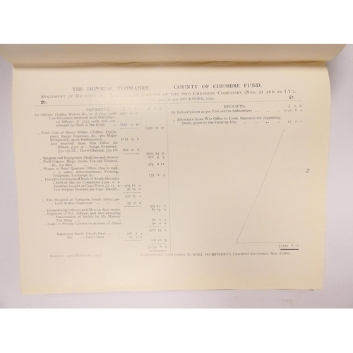 53 - Cheshire Military interest.&nbsp;&nbsp;5 various vols., all ex lib.