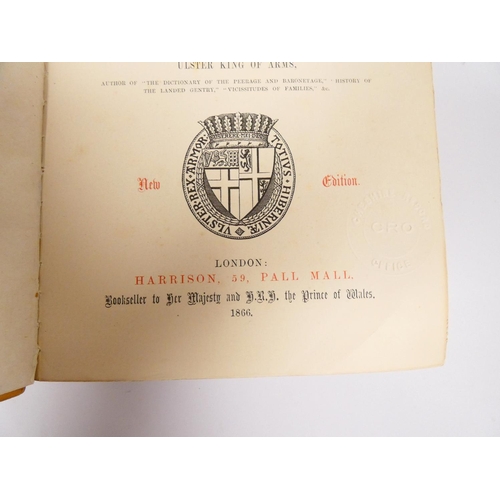 54 - BURKE SIR BERNARD.&nbsp;&nbsp;A Genealogical History of the Dormant, Abeyant, Forfeited & Extinc... 