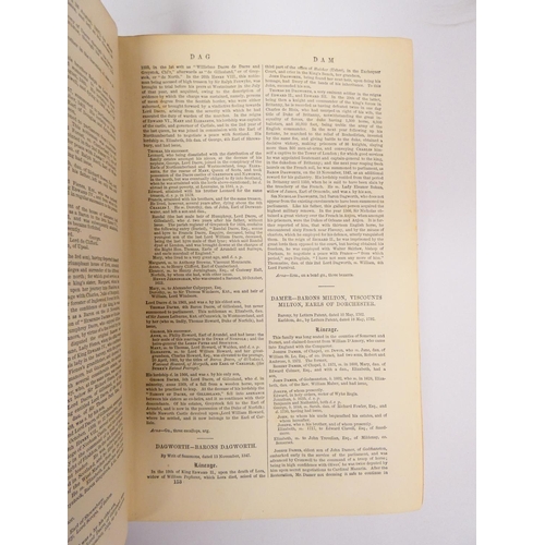 54 - BURKE SIR BERNARD.&nbsp;&nbsp;A Genealogical History of the Dormant, Abeyant, Forfeited & Extinc... 