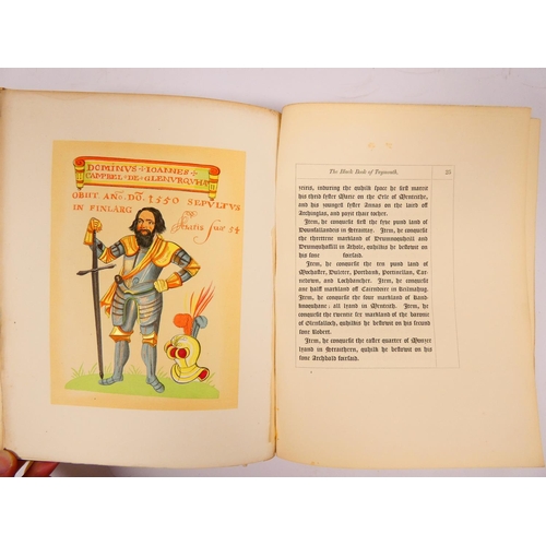 57 - INNES C. (Ed).&nbsp;&nbsp;The Black Book of Taymouth With Other Papers from the Breadalbane Charter ... 