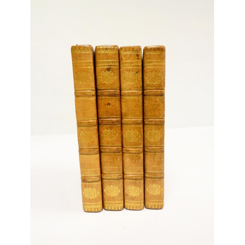 62 - GOLDSMITH OLIVER.&nbsp;&nbsp;The Miscellaneous Works With Memoirs of His Life & Writings. 4 vols... 