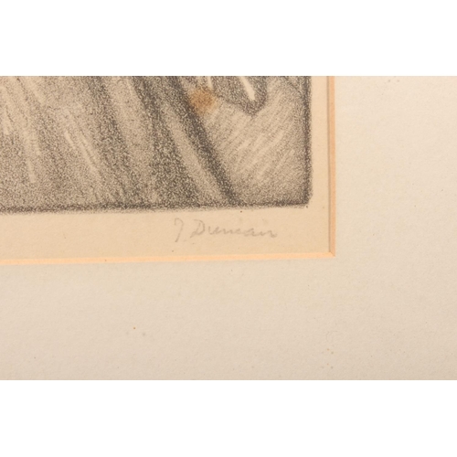 JONH DUNCAN RSA (Scottish 1866-1945) Joan of Arc (Jeanne D'Arc) Etching ...