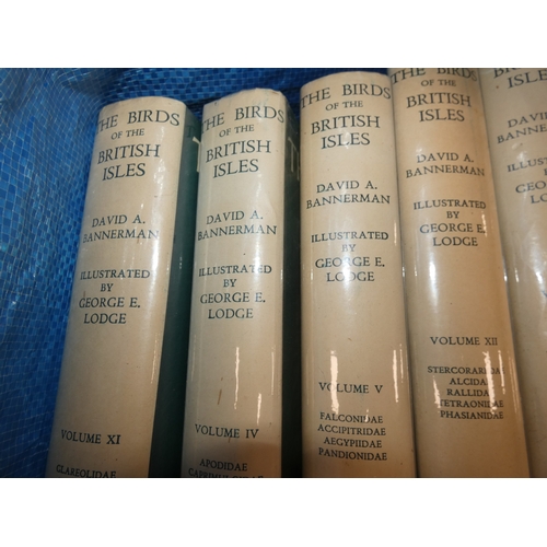105 - Volumes of The Birds of the British Isles byDavid. A. Bannerman.