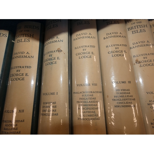 105 - Volumes of The Birds of the British Isles byDavid. A. Bannerman.