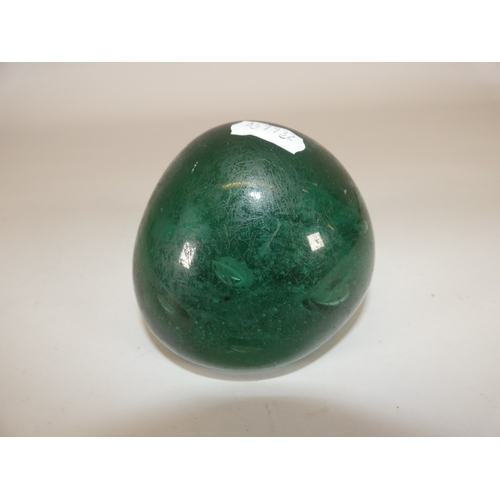 304 - Victorian green glass dump.