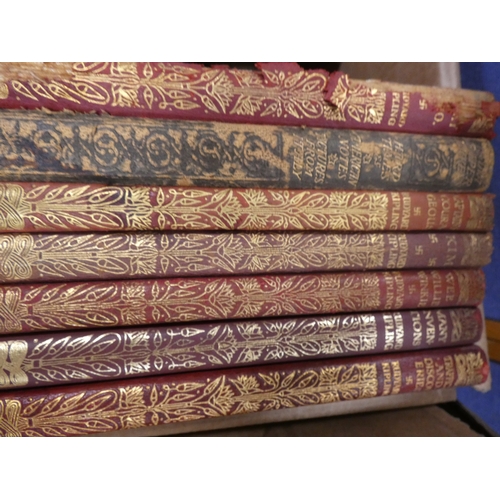 93 - Two boxes of topical books and novels, to include Rudyard Kipling novels, published in 1913 and late... 