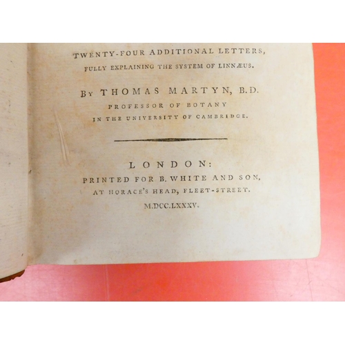 80 - ROUSSEAU J. J.&nbsp;&nbsp;Letters on the Elements of Botany Addressed to a Lady ... Translated ... b... 