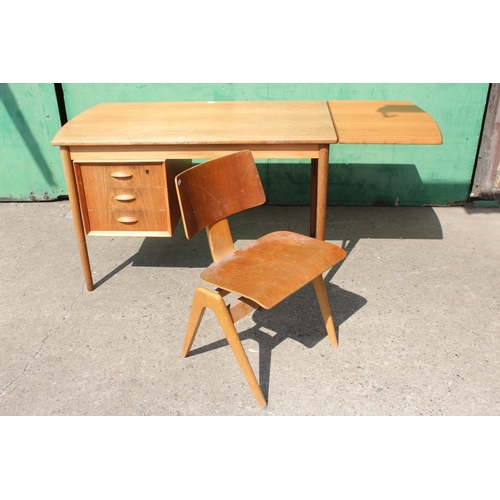 491 - A 1960s Danish teak desk by 