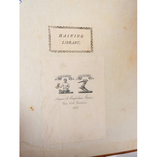 RIDPATH GEORGE & PHILIP. The Border-History of England & Scotland ...
