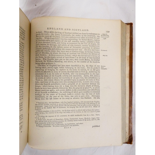 RIDPATH GEORGE & PHILIP. The Border-History of England & Scotland ...