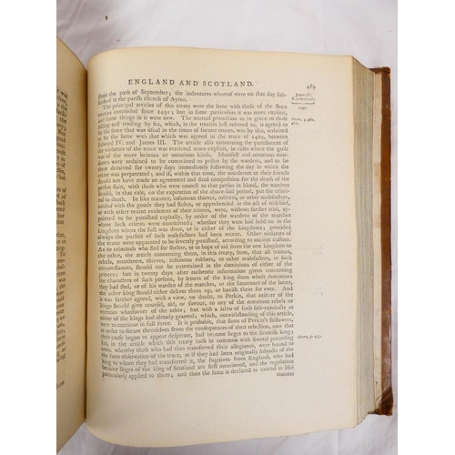 RIDPATH GEORGE & PHILIP. The Border-History of England & Scotland ...