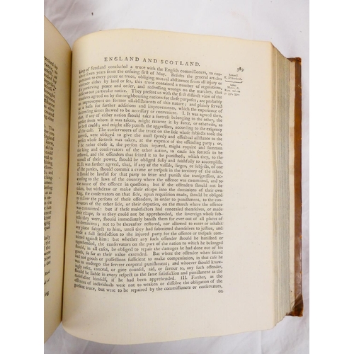 RIDPATH GEORGE & PHILIP. The Border-History of England & Scotland ...