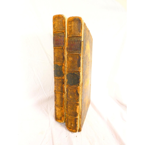 236 - CAMDEN WILLIAM.&nbsp;&nbsp;Britannia. Ed. by Edmund Gibson. 2 vols. Titles in red & black. Eng. ... 